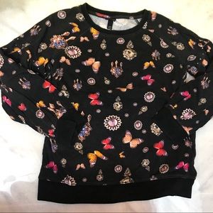 art class • butterfly jewels sweatshirt l (10-12)